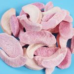 Healthy Snack Freeze Sweet Dried Fruit No Preservative Added Nutritious Freeze Dried Peach for Cake and Dessert Decoration
