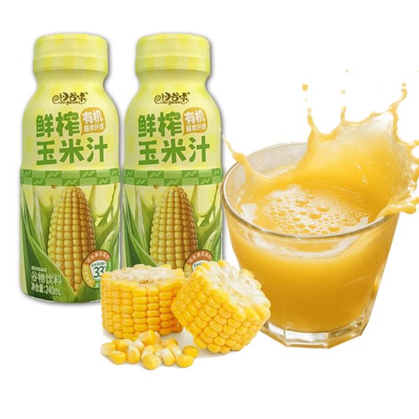 Wholesale Delicious Soft Drinks Healthy Juice 100% Fresh Corn Juice Beverage